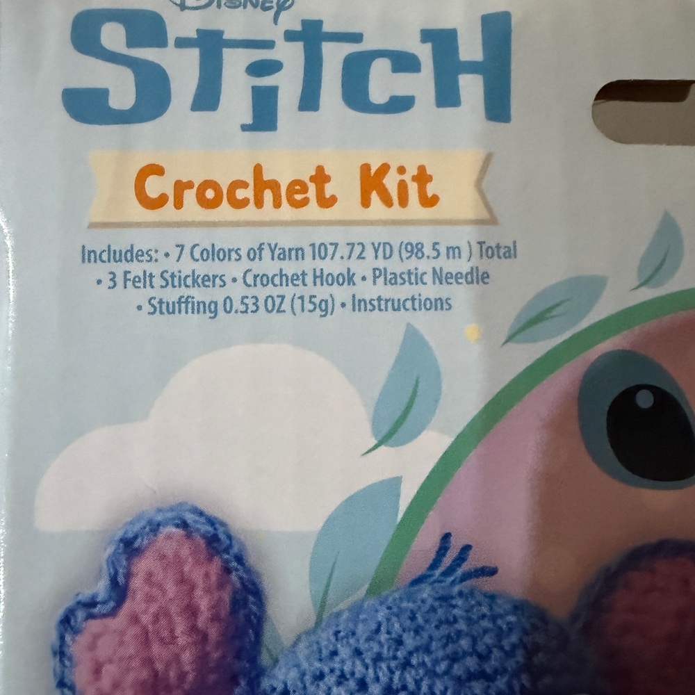 NIB - DISNEY - Stitch Crochet Kit - Picture 3 of 3